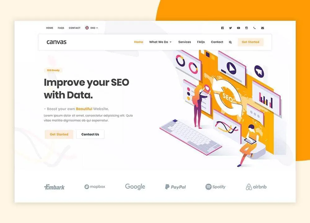 SEO demo home page
